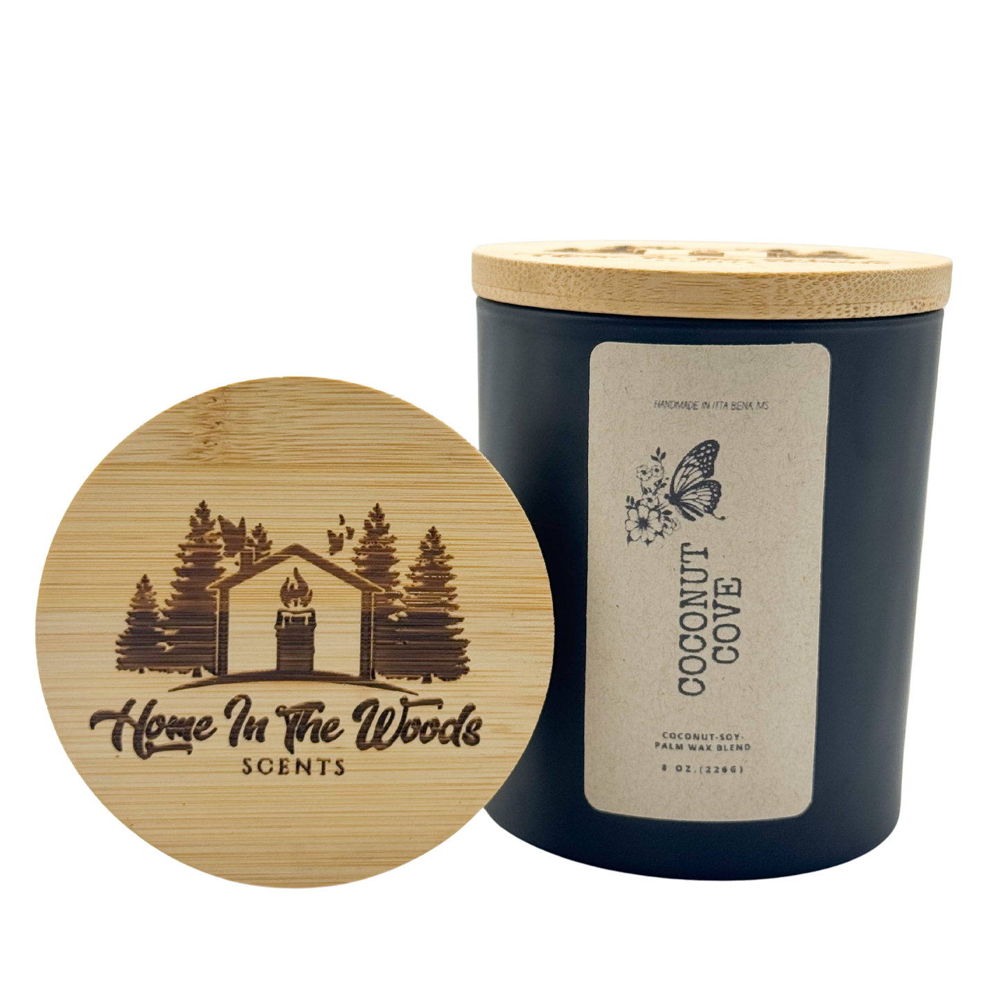 Handcrafted Candles - Coconut Cove