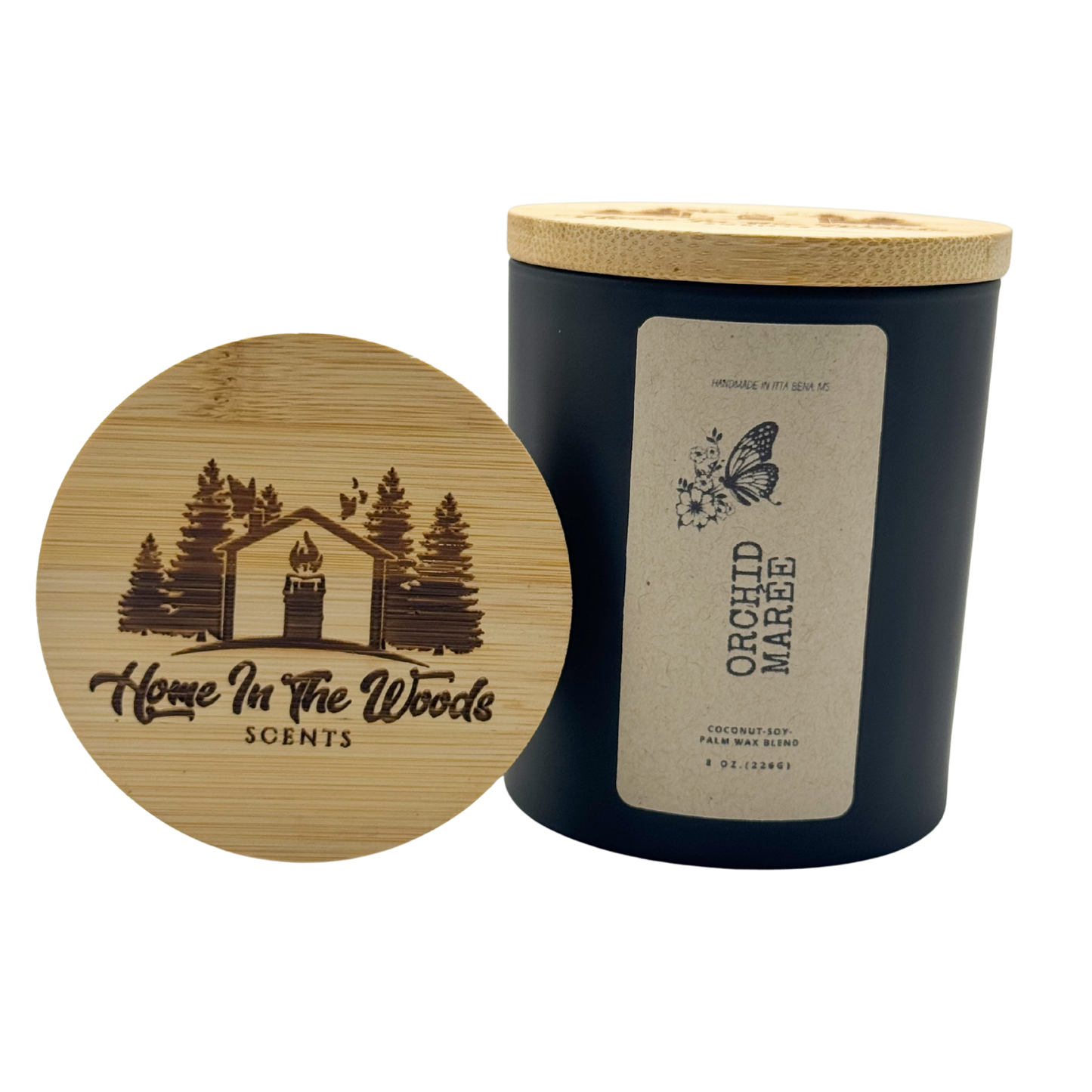 Handcrafted Candles - Orchid Marée